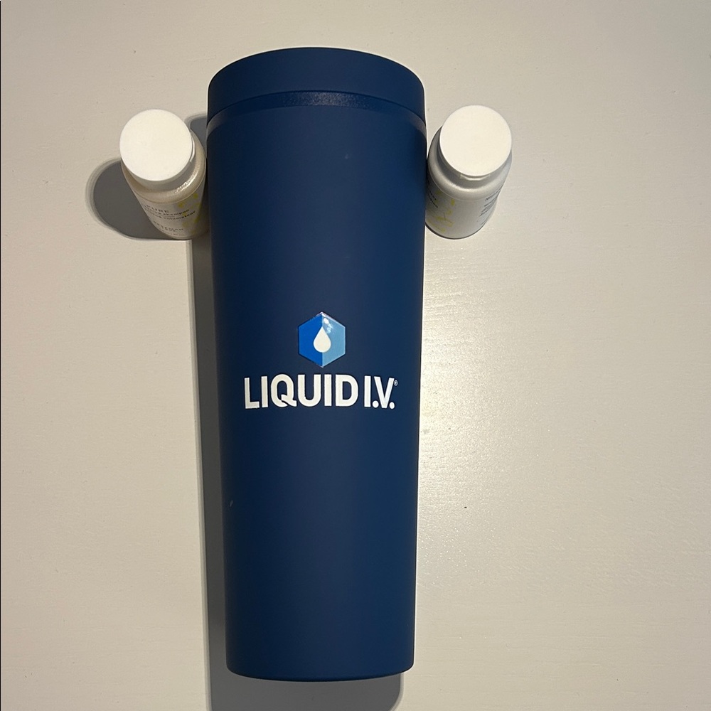 Liquid IV Blue Tumbler